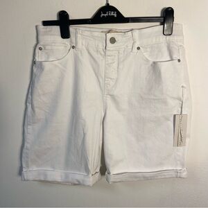 Soft Surroundings Women’s Shorts White Denim Medium New with Tags
